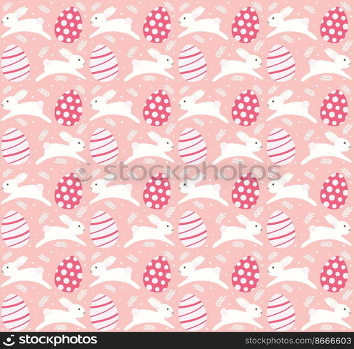 happy easter background seamless pattern