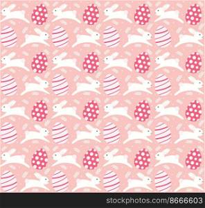 happy easter background seamless pattern