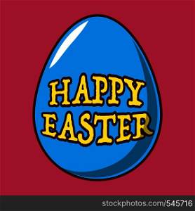 Happy Easter eggsicon. Spring holidays in April. Gift. Seasonal celebration.Egg hunt Sunday.. Happy Easter egg icon. Spring holidays in April. Gift. Seasonal celebration.