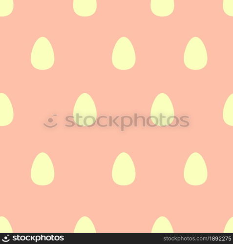 Happy easter pattern. Easter concept. Seamless pattern in pastel colors. Vector graphics.