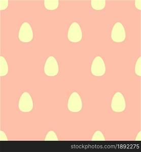 Happy easter pattern. Easter concept. Seamless pattern in pastel colors. Vector graphics.