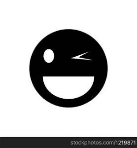 Happy face, emoticon ,emoji icon vector