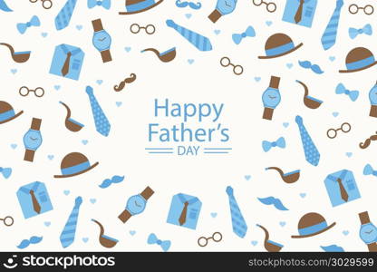 happy father&rsquo;s day celebration day. happy father&rsquo;s day celebration day vector