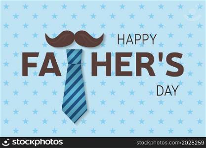 Happy Father&rsquo;s Day greeting card. Happy Father&rsquo;s Day poster. Vector illustration.. Happy Father&rsquo;s Day greeting card. Happy Father&rsquo;s Day poster. Vector.