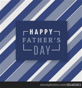 happy fathers day background with stripes