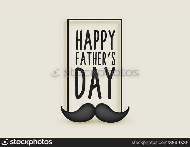 happy fathers day mustache hipster background