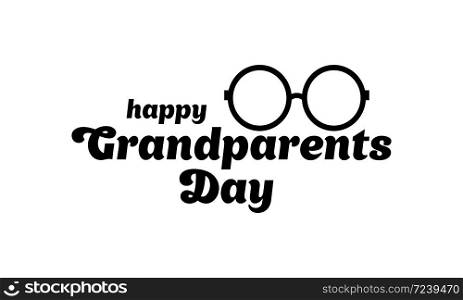 Happy Grandparents day template Vector illustration EPS 10. Happy Grandparents day template. Vector illustration EPS 10