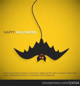 Happy Halloween cards with creative design and typography vector