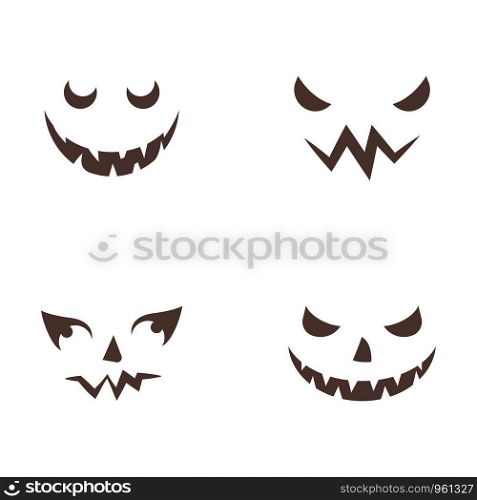 Happy Halloween icon vector illustration