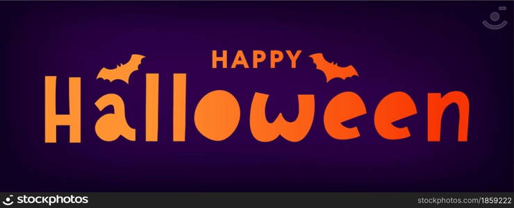 Happy Halloween Text Banner Lettering Holiday Special offer Shop. Happy Halloween Text Banner Lettering Holiday Special offer Shop Now