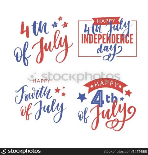 Happy Independence Day Greeting Card with Font. Vector. Happy Independence Day Greeting Card with Font. Vector illustration.