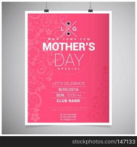 Happy Mother&rsquo;s day design vector
