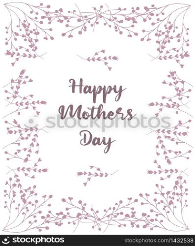 Happy Mother?s day design greeting card. Vector illustration good for the mom holiday,poster,banner,invitation,postcard,wallpaper,background, brochure.Decorated with flowers,sun,clouds.Paper style