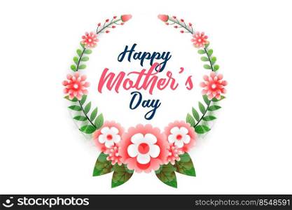 happy mother’s day flower background