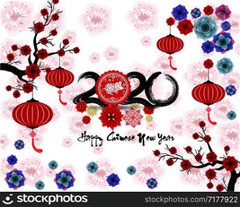 Happy New Chinese Year 2020 year of the Rat