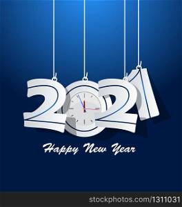 Happy New Year 2021 background template. Merry Christmas and Happy New Year holiday symbol template. Chinese new year, year of the ox