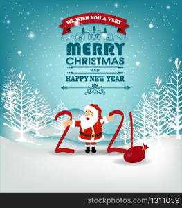 Happy New Year 2021 background template. Merry Christmas and Happy New Year holiday symbol template. Chinese new year, year of the ox