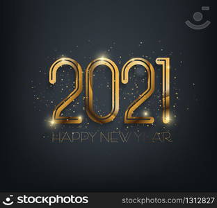 Happy new year 2021. Chinese new year, year of the ox , flower and asian elements with craft style on background.