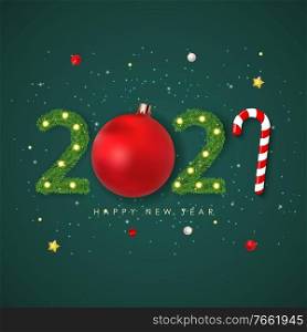Happy New Year 2021 Holiday Background Template. Vector Illustration EPS10. Happy New Year 2021 Holiday Background Template. Vector Illustration