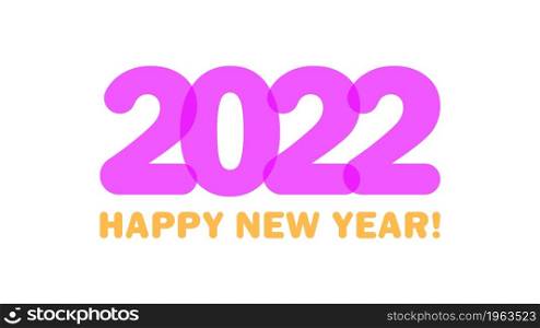 Happy new year 2022 New Year&rsquo;s greeting. Minimalist trendy for branding, cover, card, banner. Vector illustration. Happy new year 2022. New Year&rsquo;s greeting. Minimalist trendy for branding, cover, card, banner. Vector illustration