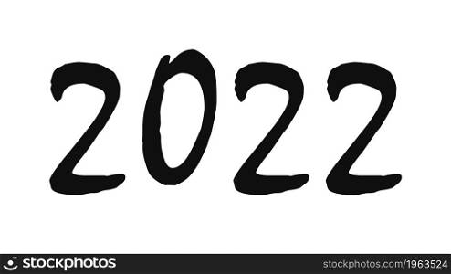 Happy new year 2022 New Year&rsquo;s greeting. Minimalist trendy for branding, cover, card, banner. Vector illustration. Happy new year 2022. New Year&rsquo;s greeting. Minimalist trendy for branding, cover, card, banner. Vector illustration