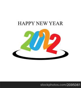 happy new year 2022 vector illustration design template