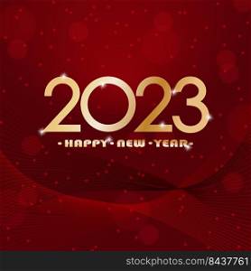 Happy New Year 2023. Background for New Year and Christmas greetings. template for postcards, banners and creative design