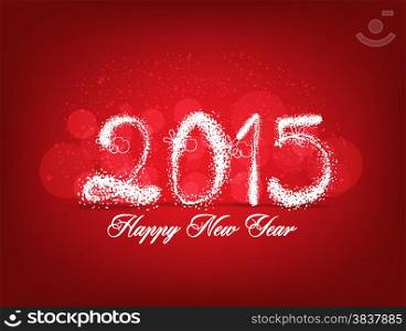 Happy new year abstract light background