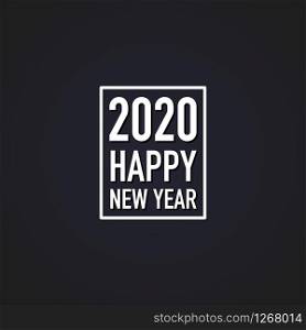 happy new year modern background banner vector illustration
