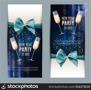 Happy New Year Party 31 December Poster Vector Illustration EPS10. Happy New Year Party 31 December Poster Vector Illustration