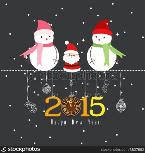 happy new year the winter