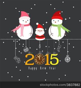 happy new year the winter