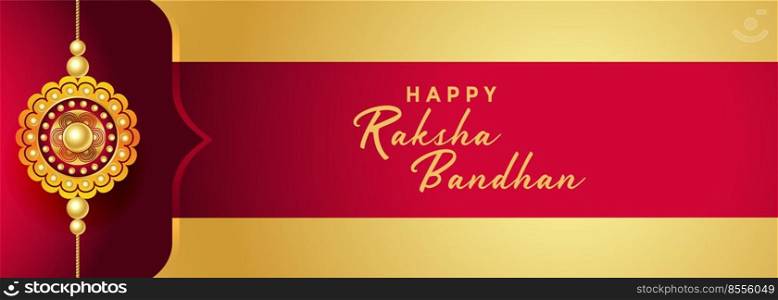 happy rakdha bandhan festival of brother and sister banner