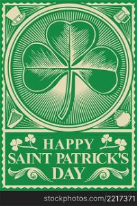 Happy St Patricks Day poster 