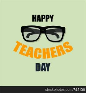 Happy Teachers Day, Poster or Banner fot your design