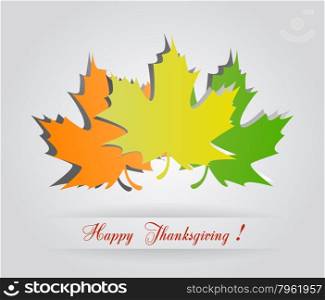 Happy thanksgiving and autumn