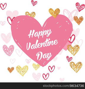 Happy valentine day Royalty Free Vector Image