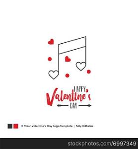 Happy Valentine&rsquo;s Day Card. Vector Lettering Background