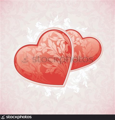 Happy Valentine&rsquo;s Day Floral Background
