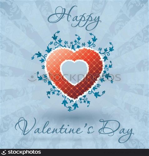 Happy Valentine&rsquo;s Day Floral Card