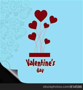 Happy Valentine's day , Illustration of love, Valentine's day set. Greeting card, poster, flyer, banner design.