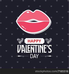 Happy Valentine&rsquo;s day , Illustration of love, Valentine&rsquo;s day set. Greeting card, poster, flyer, banner design.