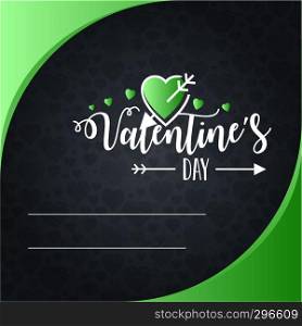 Happy Valentine's Day Invitation Card Design
