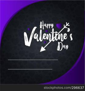 Happy Valentine's Day Invitation Card Design