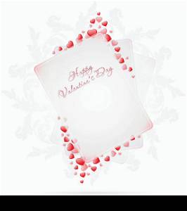 Happy Valentine&rsquo;s Day - Typographical Background
