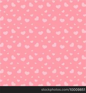 Happy valentine’s day background with hearts on a postcard. Vector illustration.. Happy valentine’s day background with hearts on a postcard. Vector illustration