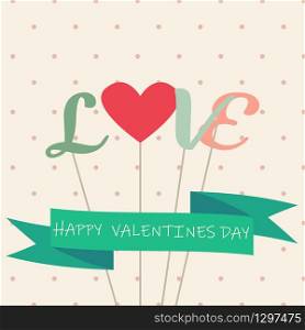 Happy valentines day and weeding cards - Vector