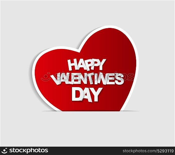 Happy Valentines Day Card. Vector Illustration. EPS10. Happy Valentines Day Card. Vector Illustration