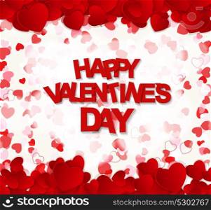 Happy Valentines Day Card. Vector Illustration. EPS10. Happy Valentines Day Card. Vector Illustration.