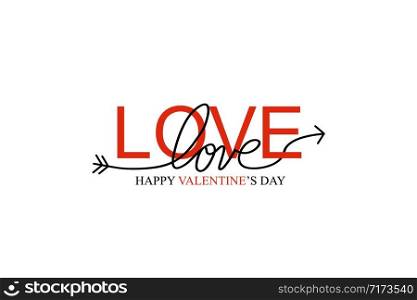 Happy Valentines Day lettering isolated on white background vector illustration. Letters hand drawn composition for gift, postcard, print, banner, web. Greeting romantic design. Love symbol tagline. Happy Valentines Day lettering isolated on white background vector illustration. Letters hand drawn composition for gift, postcard, print, banner, web. Greeting romantic design. Love symbol tagline.